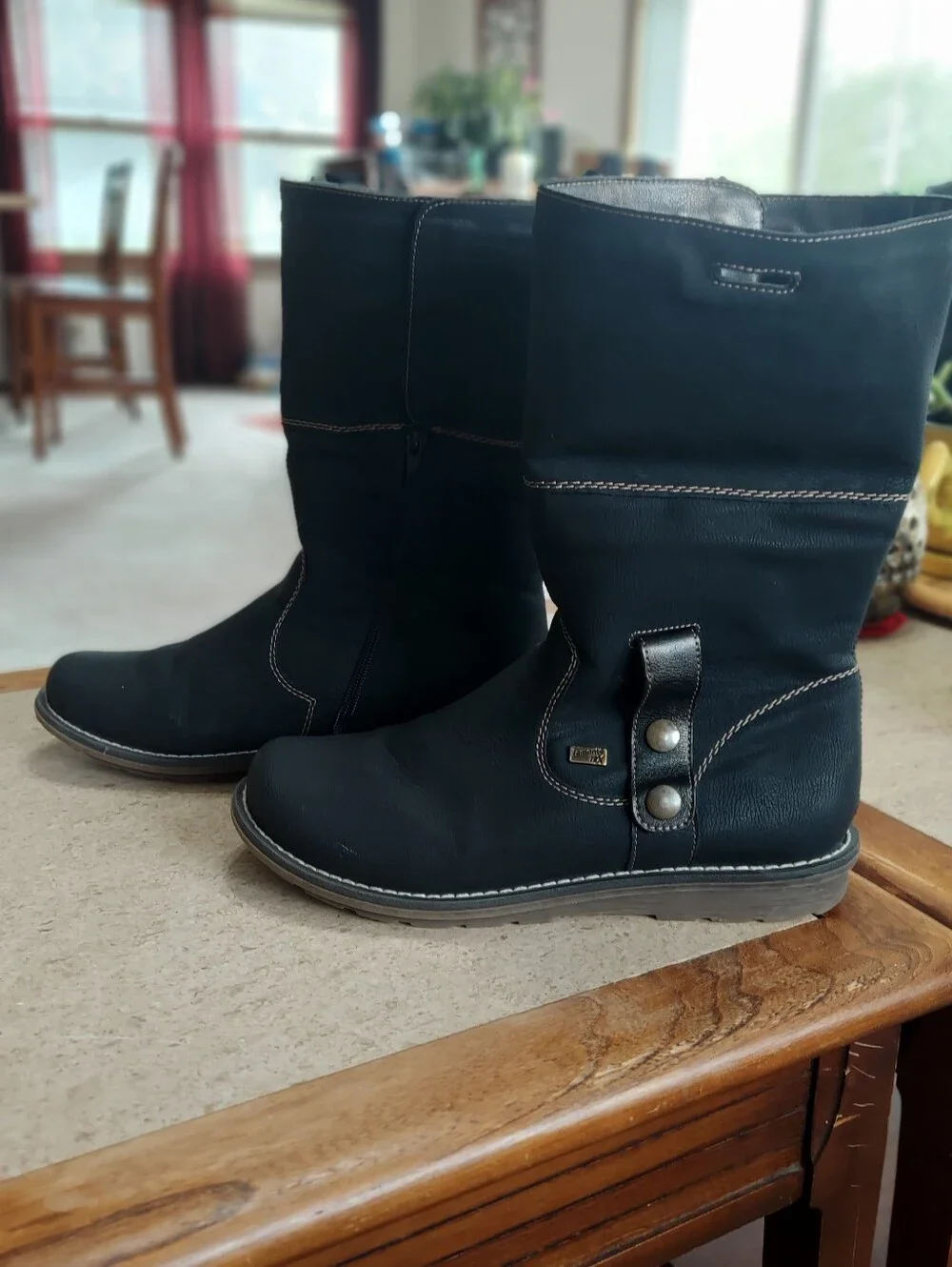 Remonte Vegan Faux Leather Convertible Boots Size 40